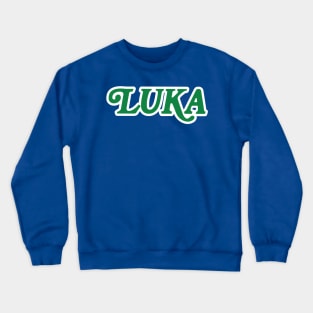 Retro Luka Doncic Crewneck Sweatshirt